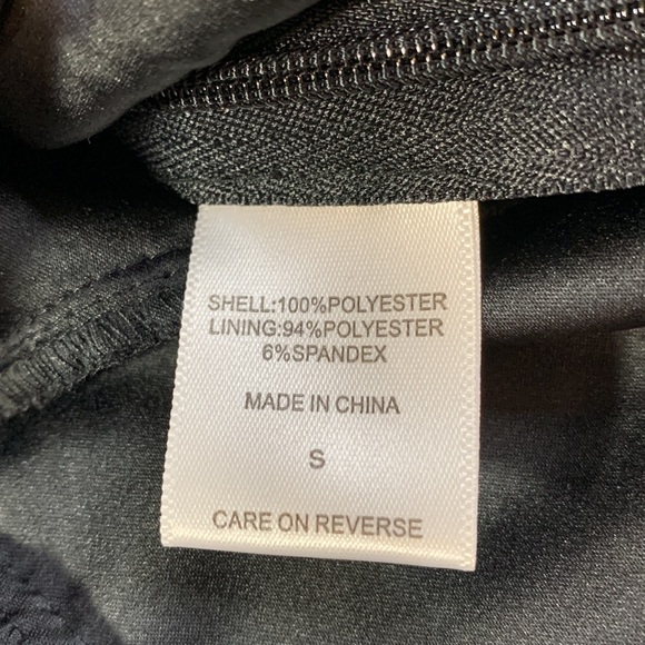 Gabrielle Union New York & Company Ruched Waistband Black Blouse - Picture 12 of 13